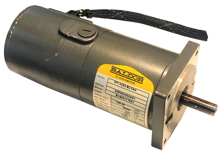 Baldor MT-3353-BLYAN DC Servo Motor Repair & Rewinding