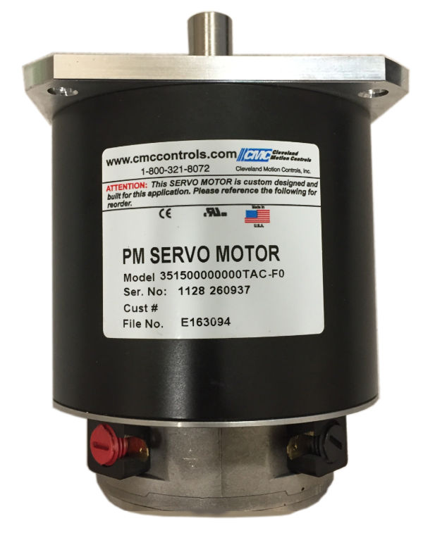CMC Cleveland Motion Controls 351500000000TAC-F0 Servo Motor Repair & Rewinding