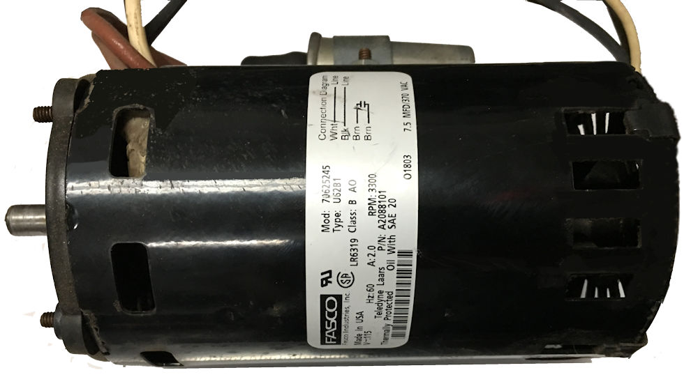 FASCO, Teledyne 70625245, A2088101 Motor Repair