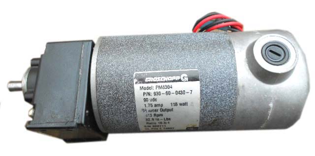 Groschopp PM8304 Valve Cutter Motor Repair & Rewinding