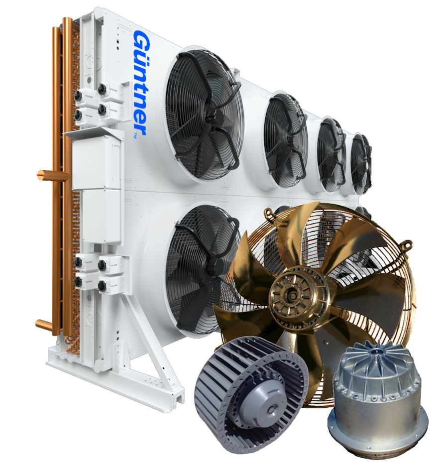 Guntner Air Cooler Motor Repair and Rewinding