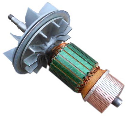 Hiretech HT7, HTF 010330 Floor Sander Armature Rewind