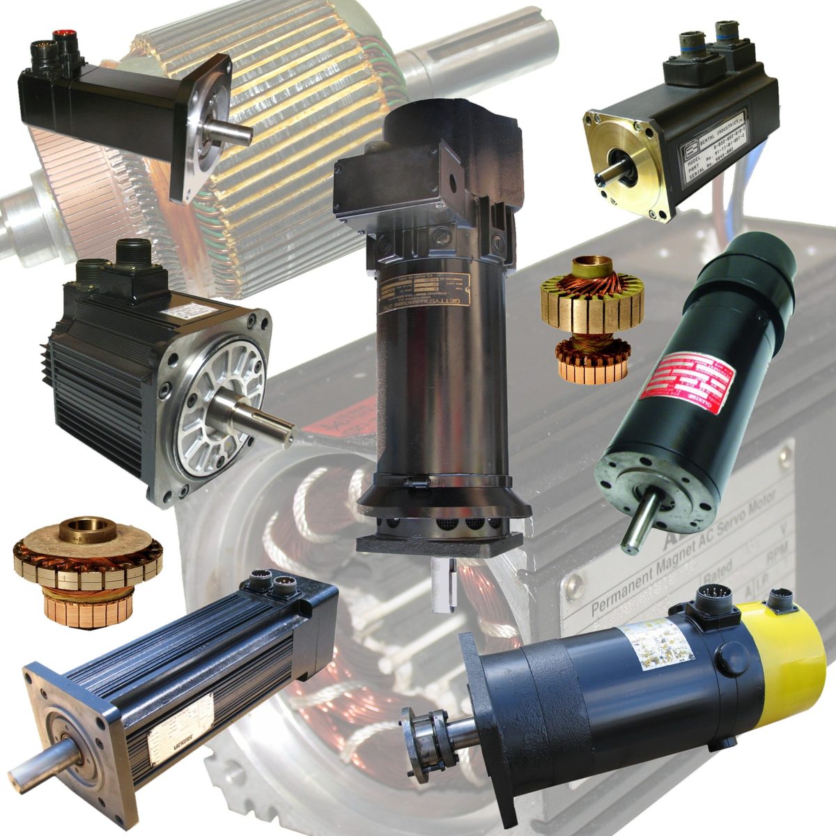 Anilam Servo Motor Repair and Rewind