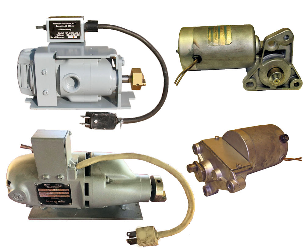 GE 5P66MA6A Charging Motor for AK Breakers Rewinding