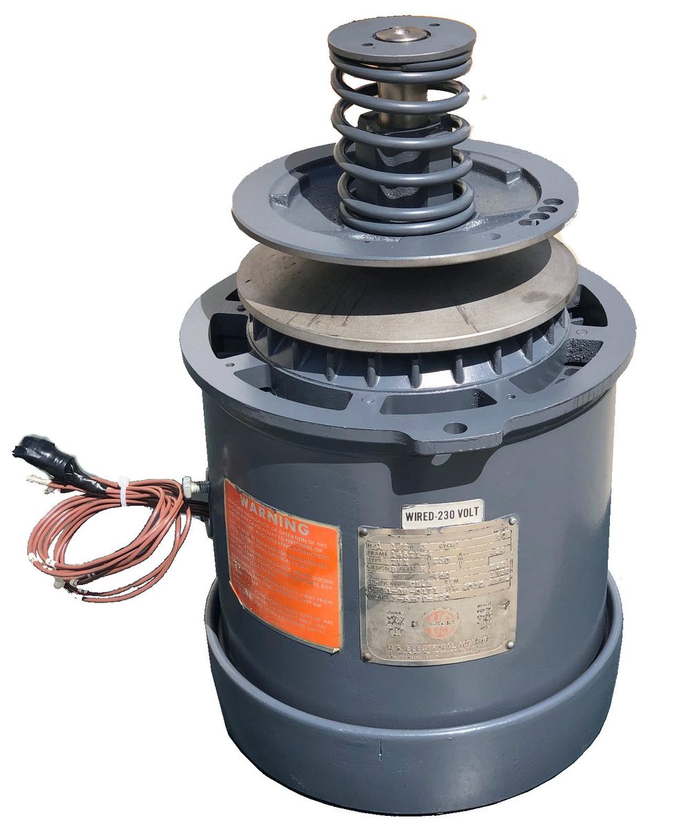 Bridgeport, US Motors, Mill Spindle 1-1/2 HP Motor Repair