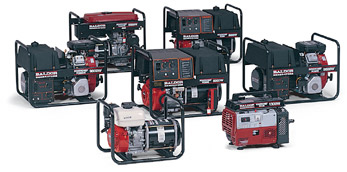 Baldor Electric Motor Industrial Portable Generators